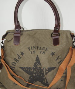 Alpkind Shopper Bag Star Olivgrün