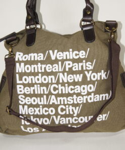 Alpkind Shopper Bag Metropole Olivgrün