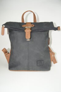 Alpkind Foldtop Rucksack Schwarz