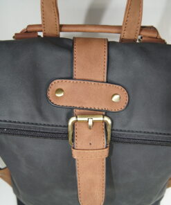 Alpkind Foldtop Rucksack Schwarz