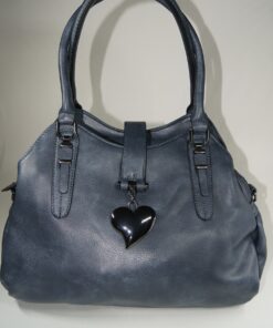 Alpkind Handtasche gross Denim mit Herz