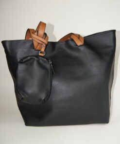 Alpkind Tote Bag Schwarz Braun