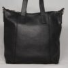 Alpkind mini Tote Bag Schwarz echt Leder