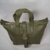 Alpkind mini Tote Bag Khaki echt Leder