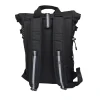 BillyBelt Rolltop-Rucksack aus 100 % recyceltem Polyester Schwarz