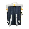 BillyBelt Rolltop-Rucksack aus 100 % recyceltem Polyester in Elfenbein