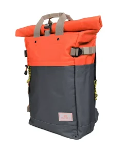BillyBelt Rolltop-Rucksack aus 100 % recyceltem Polyester Orange